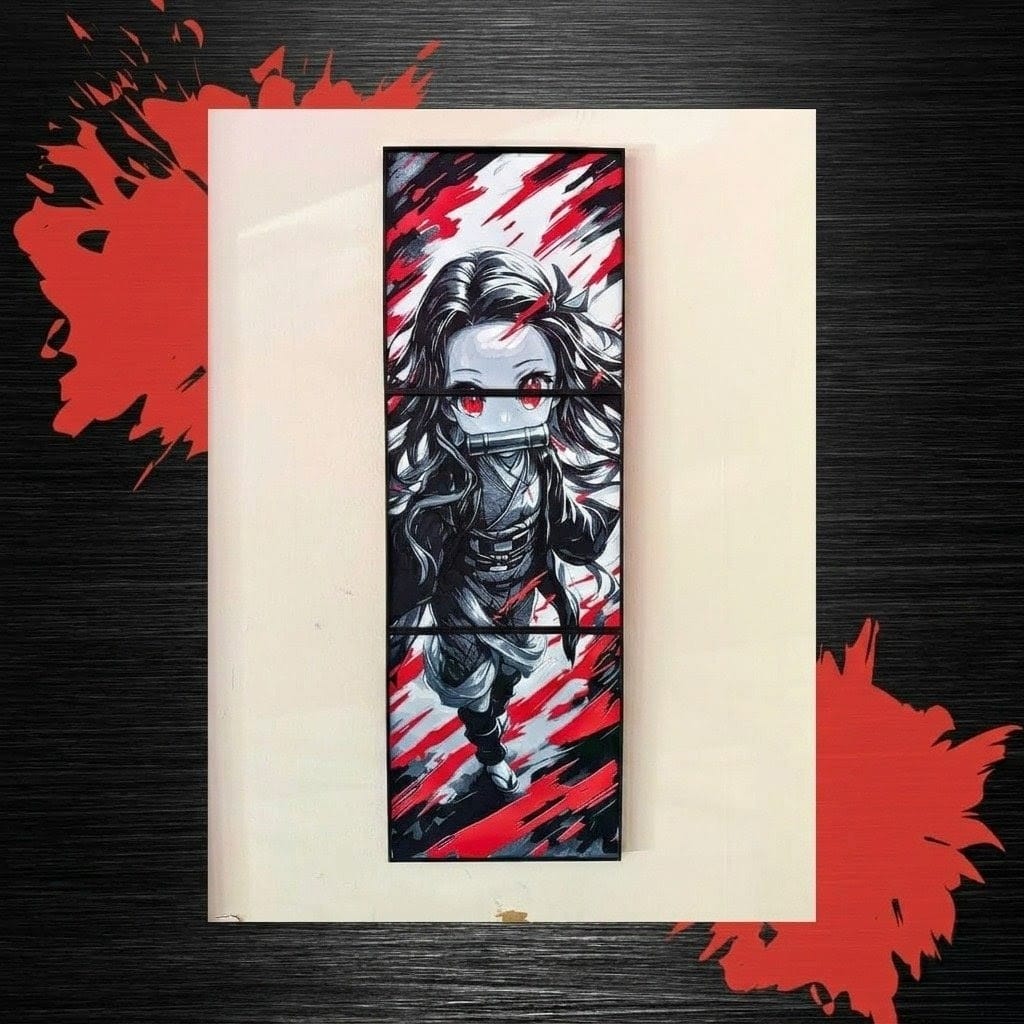 Nezuko Tiled Potrait (20cm×60cm)