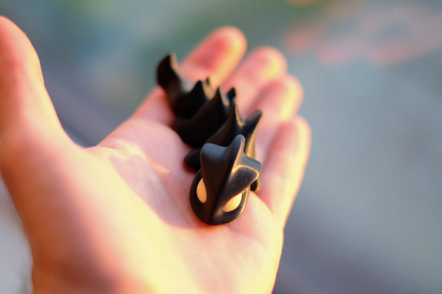 Articulated Dragon Keychain (SET OF 4)