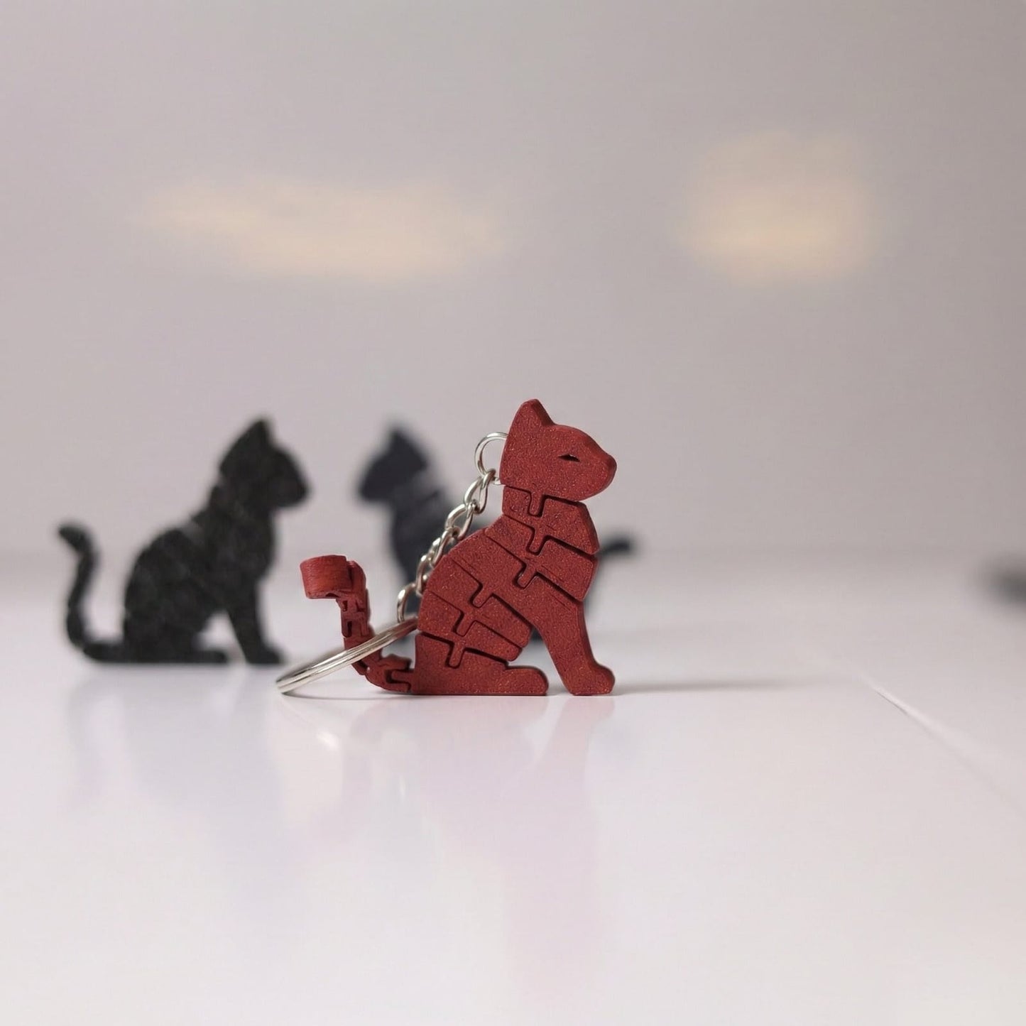 Flexi Cat - Keychain (SET OF 2 )