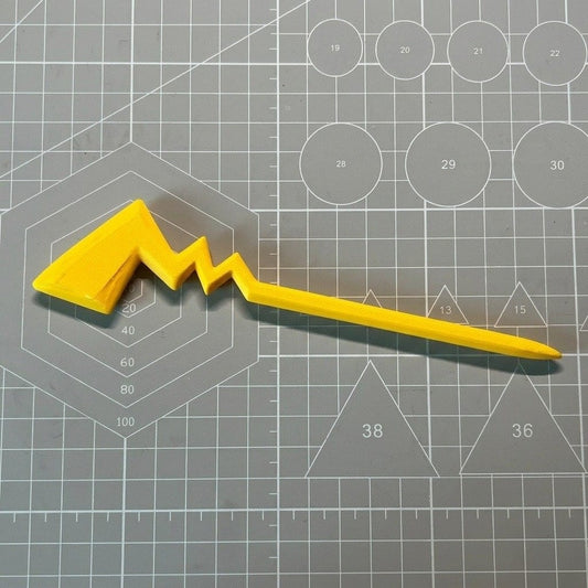 Pikachu tail hairpin