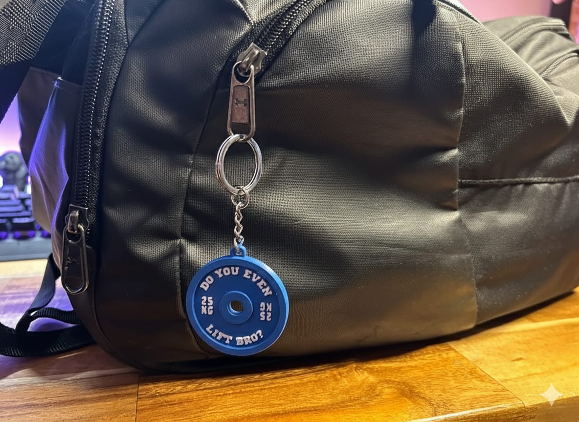 Gym Weight Keychain (SET OF 4)