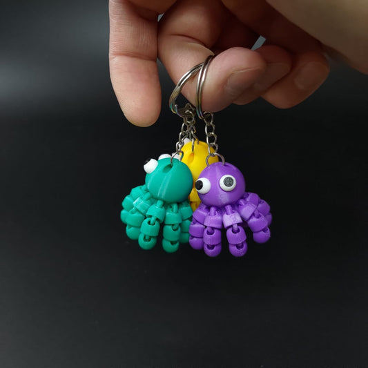 Flexi Octopus Keychain (SET OF 4)