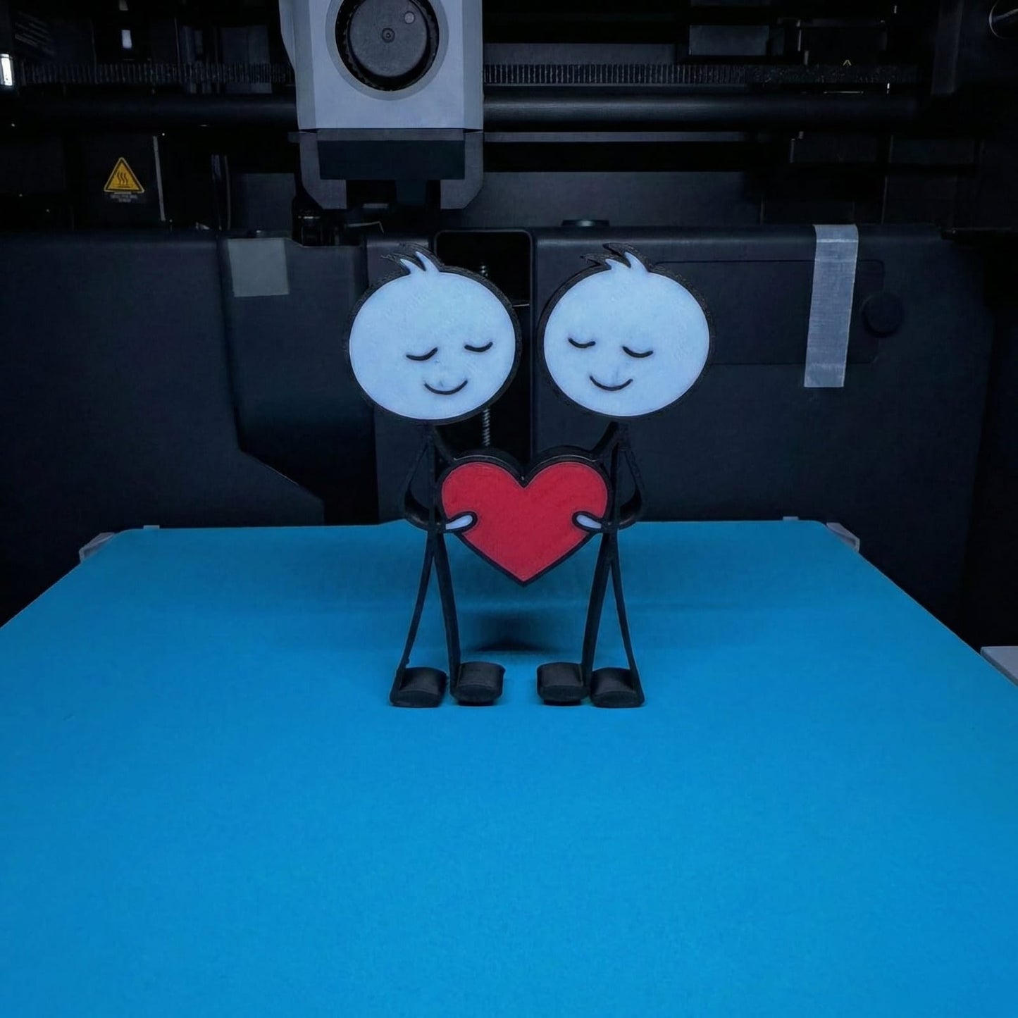 Valentine's Couple Figurines "Heart" – Modern & Inclusive(SET OF 3)