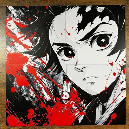 Tanjiro –  40x40 cm Portrait