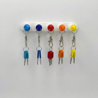 Wall-Mounted Modular Key Rack