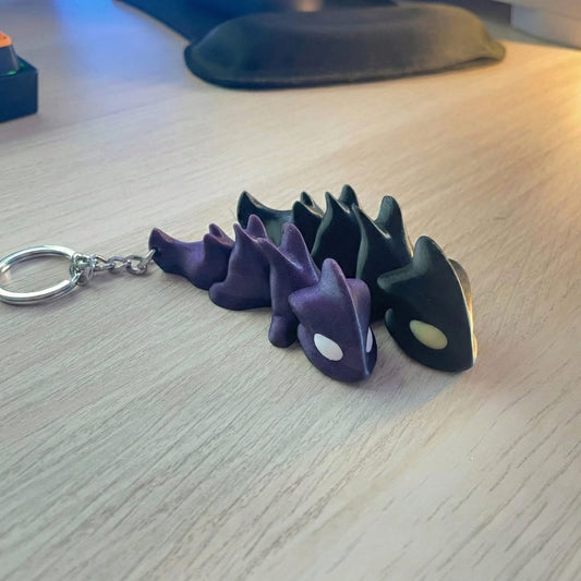 Articulated Dragon Keychain (SET OF 4)