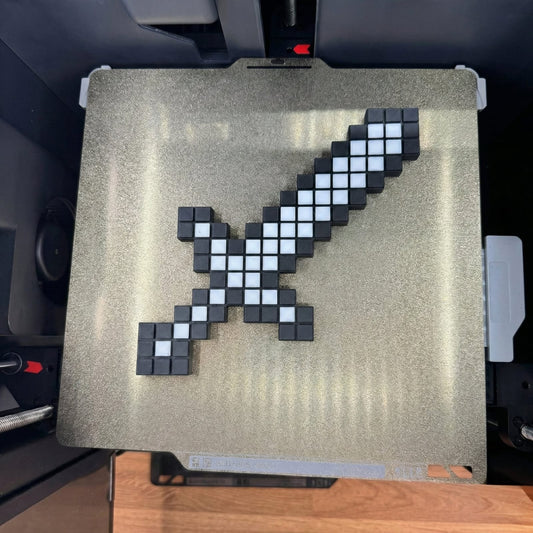 Pixel Sword – Minecraft-Inspired, Customizable