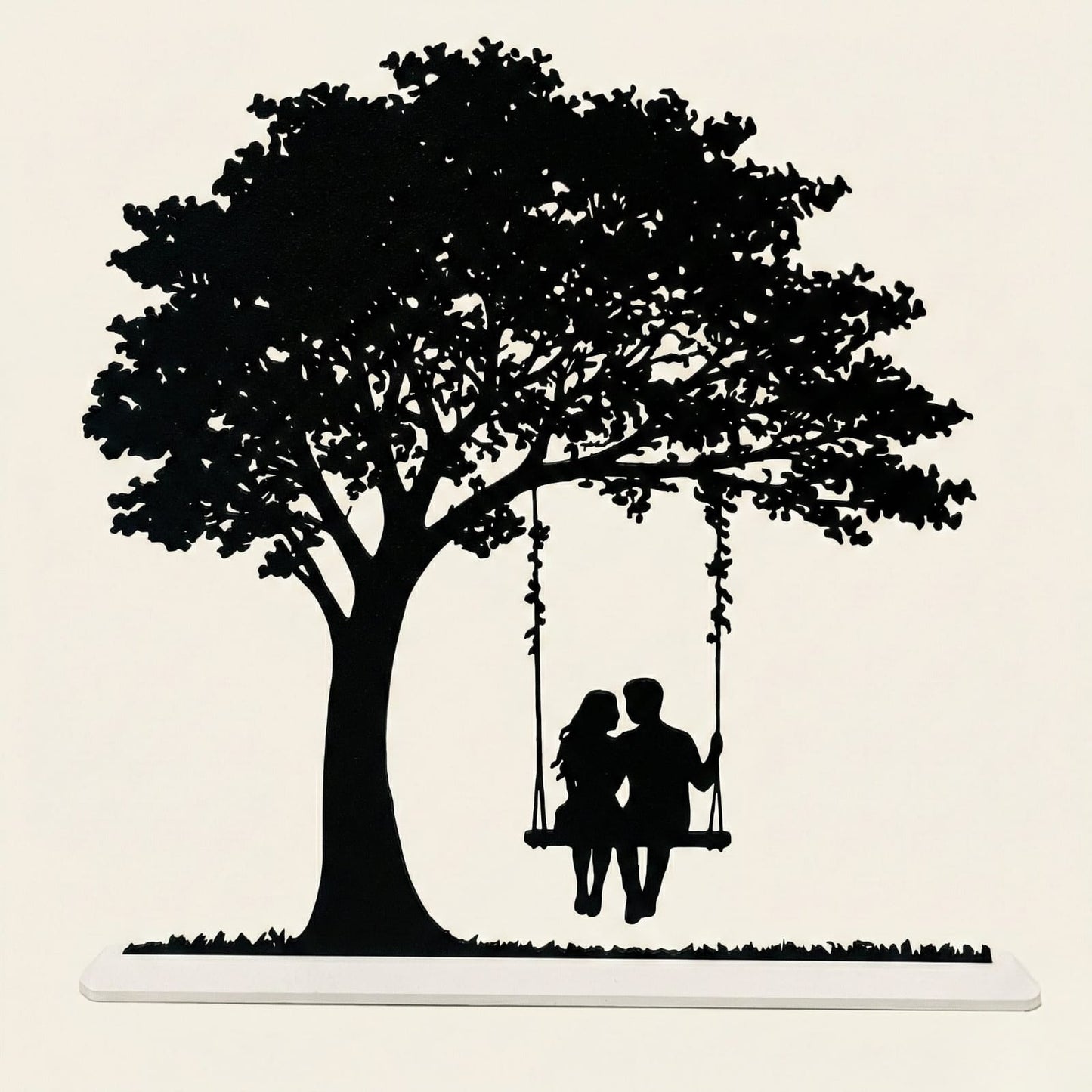 Spring Swing – Couple Silhouette