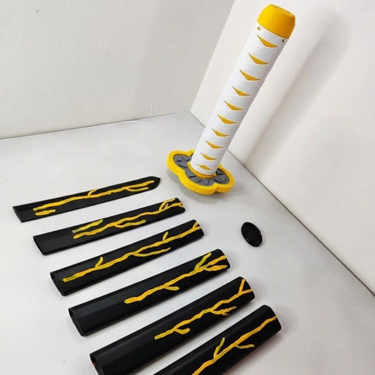 ZENITSU Katana 115 (Demon Slayer Kimetsu no Yaiba) With Stand