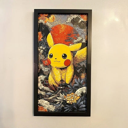 Pikachu  (20cmx40cm) 3d Portrait