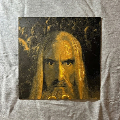 Saruman & Eye of Sauron 3d portrait ( 20cmx40cm )