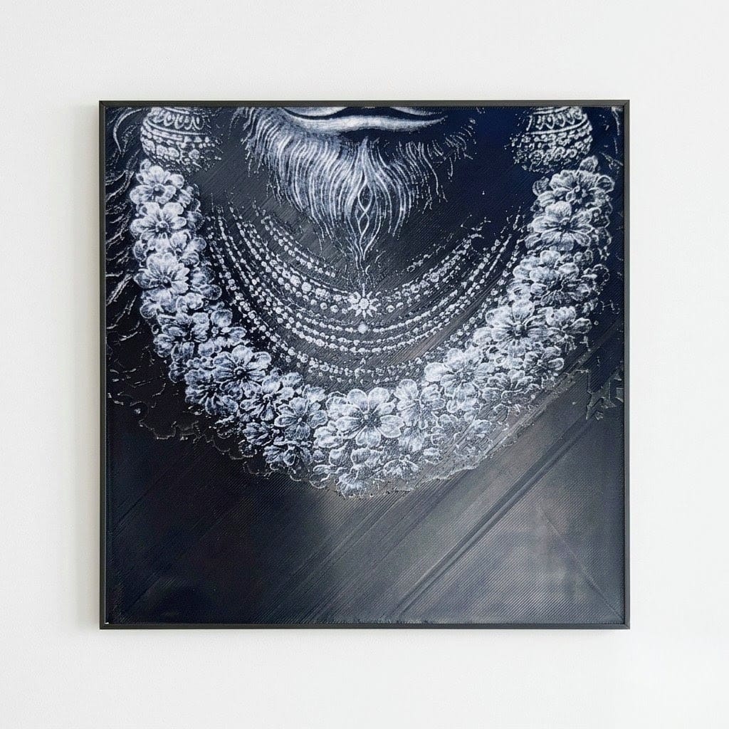 God Hanuman 3d portrait ( 20cmx40cm )