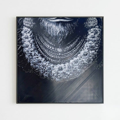 God Hanuman 3d portrait ( 20cmx40cm )