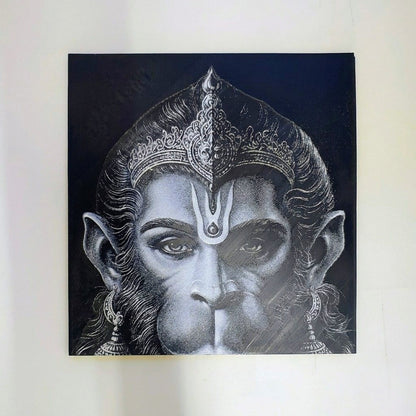 God Hanuman 3d portrait ( 20cmx40cm )