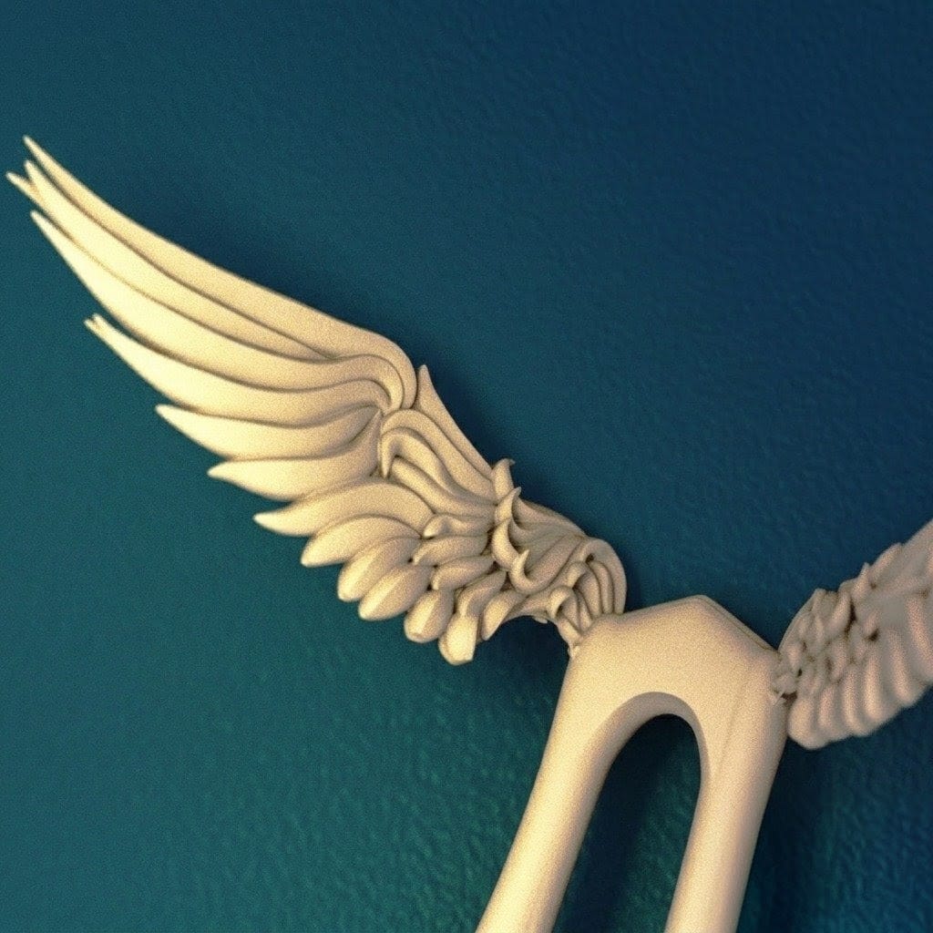 Goddess Wings - Twist Hairpin