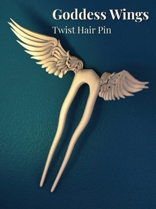 Goddess Wings - Twist Hairpin