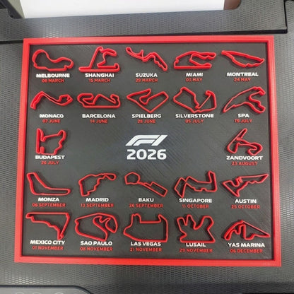 2026 Formula 1 Calendar F1