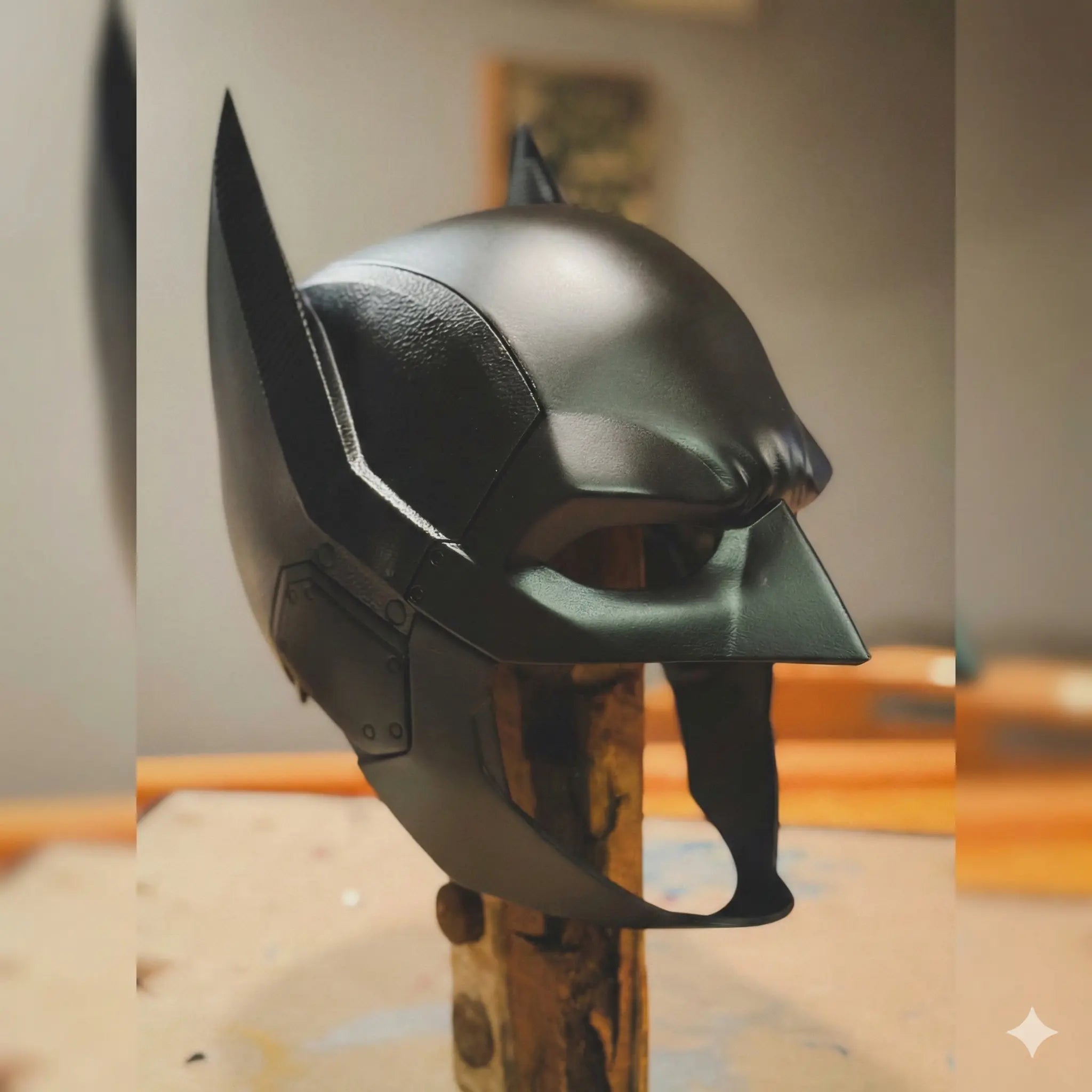 Batman-Inspired Wearable Mask