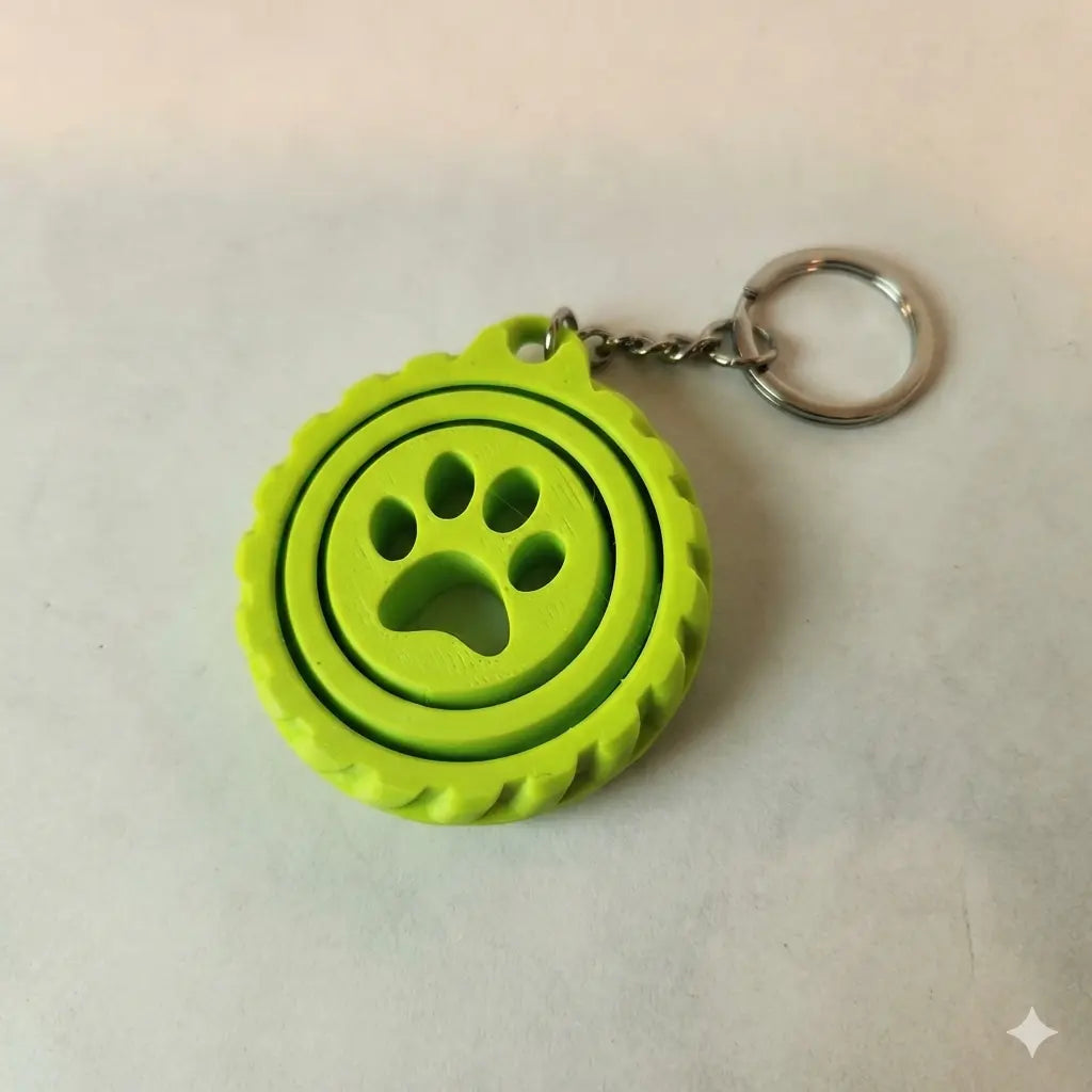 Rotating Symbol Keychain (Pack of 5)