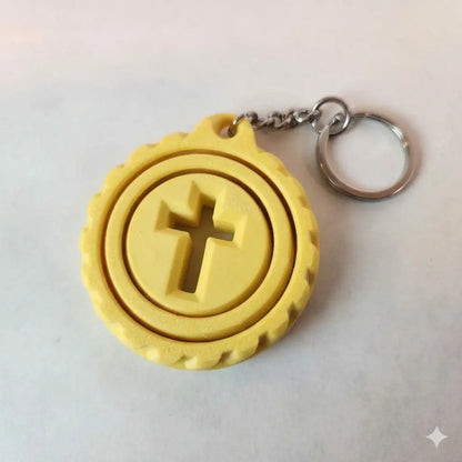 Rotating Symbol Keychain (Pack of 5)