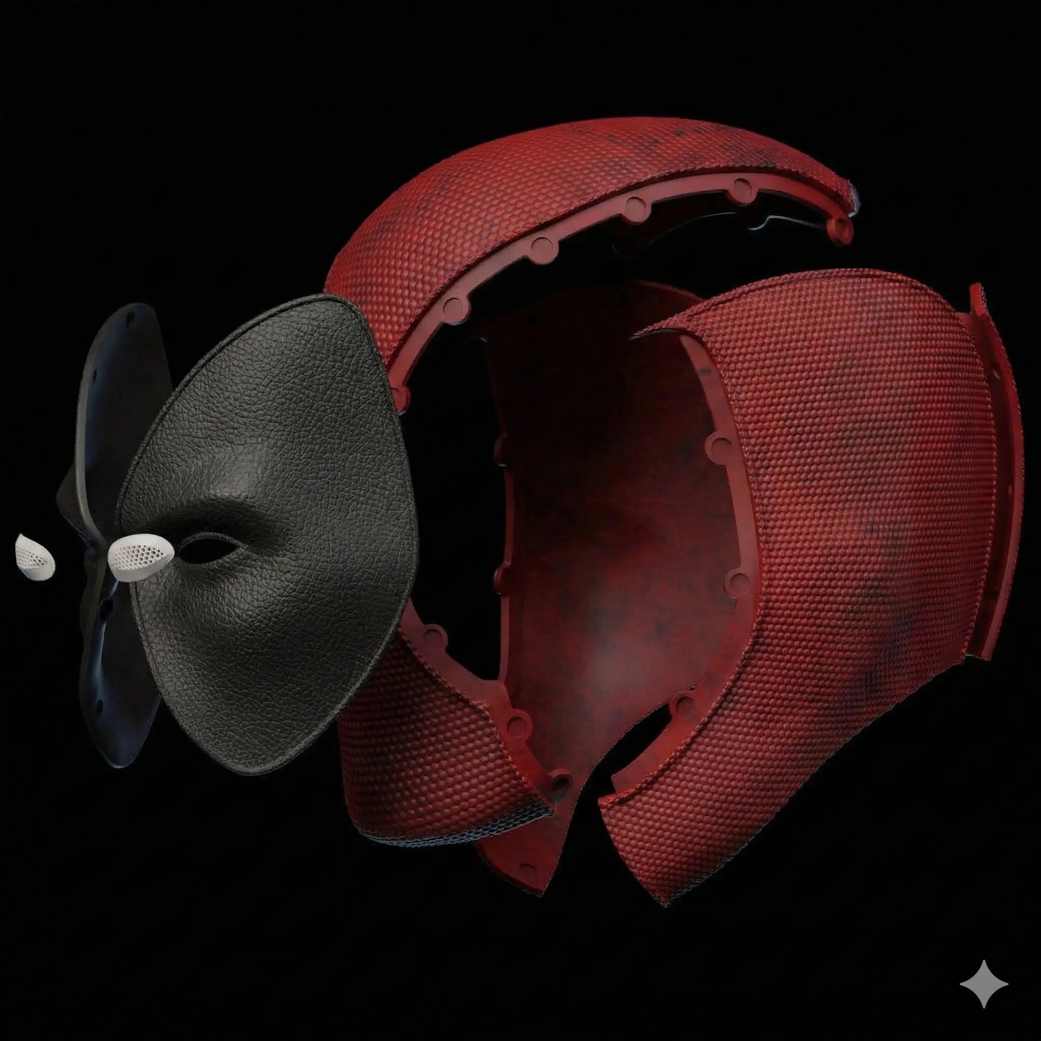 DeadPool-Inspired Wearable Mask