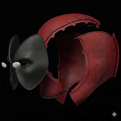 DeadPool-Inspired Wearable Mask