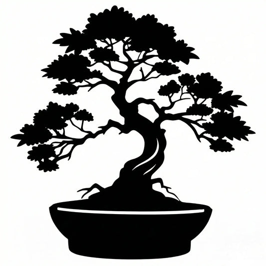 Minimal Tree Silhouette Wall Art